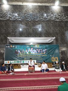 Kiai Romdhon Pimpin Istighosah Asma Ya Wadud MWCNU Sukamakmur